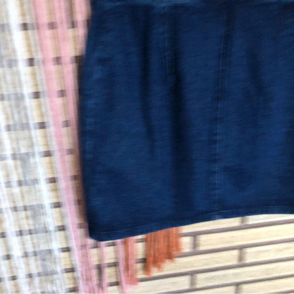 Rag & Bone "Marcy" Racer Miniskirt - Size 26 - Denim Skirt - Jean Skirt - Picture 9 of 12